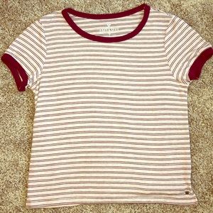 Soft & Sexy American Eagle Cropped Tee
